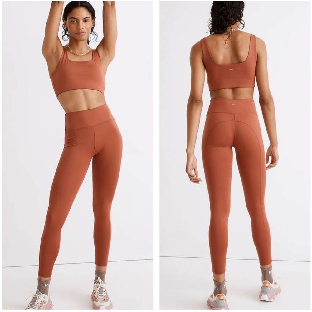 Madewell MWL Leggings and Sports Bra Set